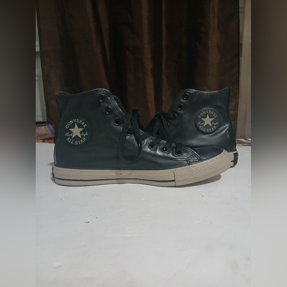Converse All Star Unisex High Top Rubber Waterproof Sneakers Mens 7 Womens 9